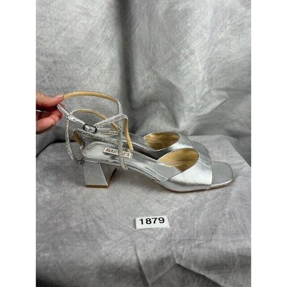 Badgley Mischka Shoes - Badgley Mischka women's Infinity Heeled Sandal Size 8.5, Silver